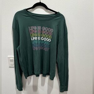NWOT Life Is Good Longsleeve Tee